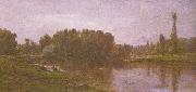 Charles-Francois Daubigny Die Ufer der Oise France oil painting artist